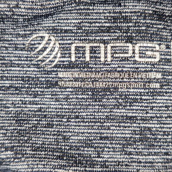 MPG Leggings Womens Size XS Navy Blue Hidden Pocket - Picture 8 of 15